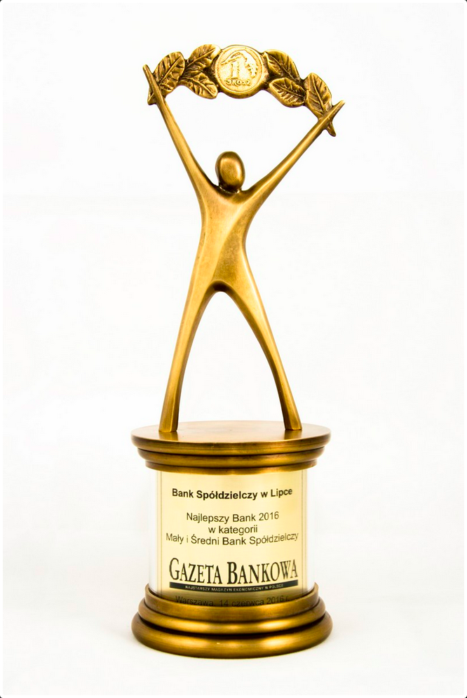 Zdjęcie przedstawiające nagrodę