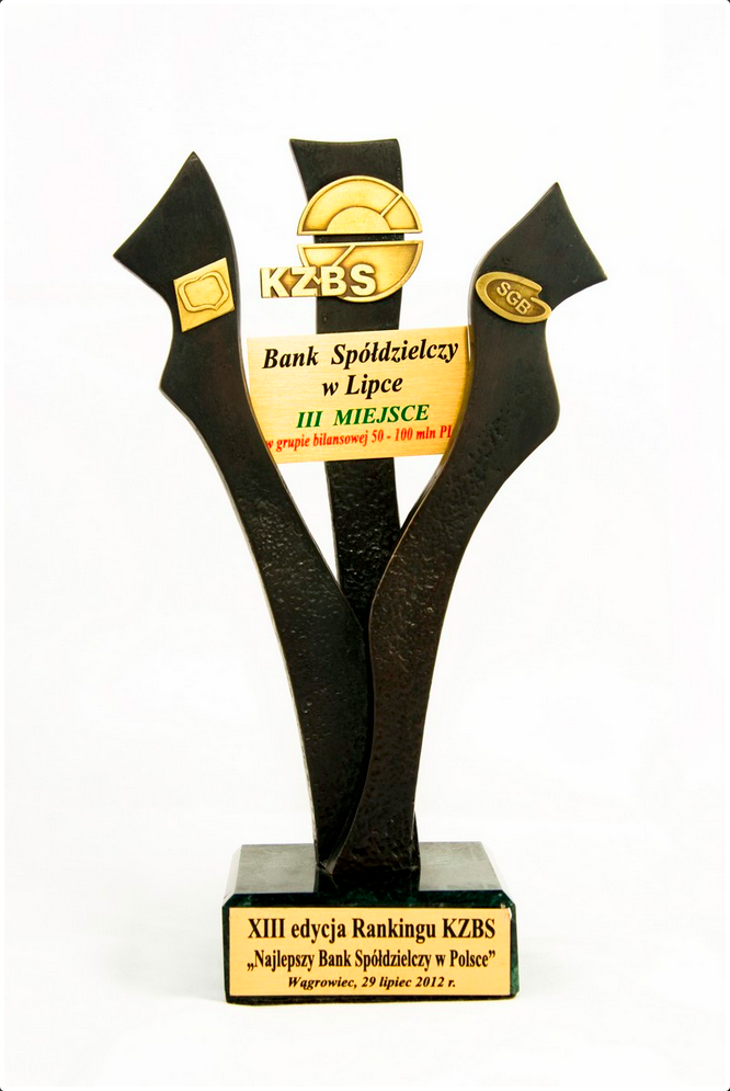 Zdjęcie przedstawiające nagrodę