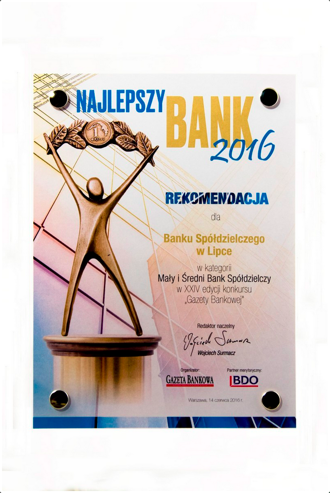 Zdjęcie przedstawiające nagrodę