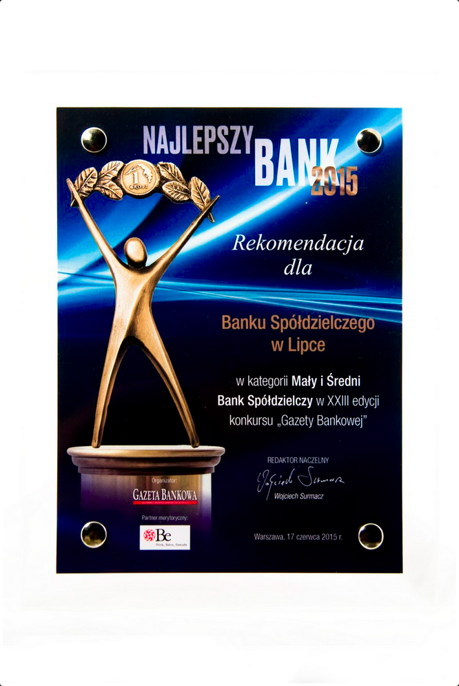 Zdjęcie przedstawiające nagrodę