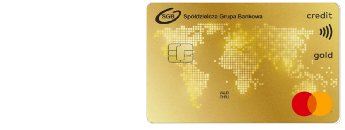 Mastercard Gold kredytowa